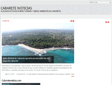 Tablet Screenshot of cabaretenoticias.com